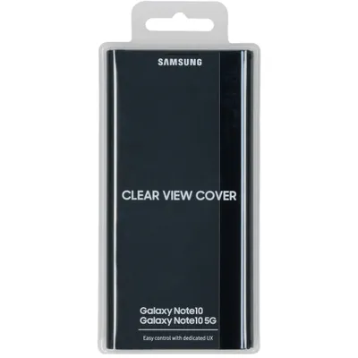 Immagine prodotto di SAMSUNG Clear View Cover Handy-Hülle für SAMSUNG Galaxy Note10 schwarz