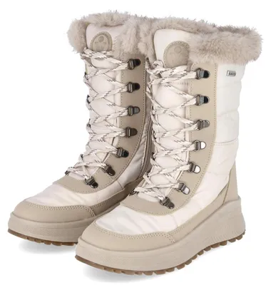 Produktbild von Vista Damen Snowboots Beige Textil & Synthetik Größe: 42