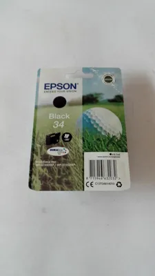 Produktbild von Epson Golf ball 34 Golfball DURABrite Ultra Single Black Tinte, Standardertrag, Schwarz, Tinte auf Pigmentbasis, 6,1 ml, 1 Stück(e), 350 Seiten