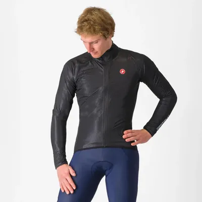 Produktbild von CASTELLI wasserfeste Jacke - SQUALL SHELL - Schwarz L
