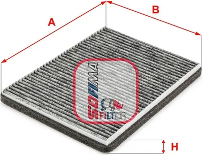 Produktbild von SOFIMA S 4272 CA Innenraumfilter Pollenfilter für HYUNDAI i30 (FD) Aktivkohle