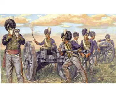 Imagen del producto de Kit de modelismo a escala 1:72. Guerras Napoleónicas. Artillería británica