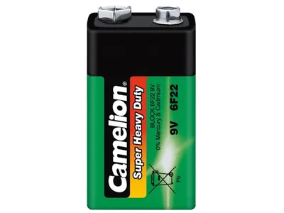 Immagine prodotto di Camelion Batterie Super Heavy Duty Grün Block 6F22 1 St. - Batterie - 9V-Block