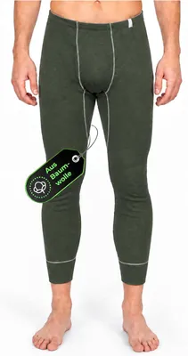 Obrázok produktu pre Termoprádlo pre pánov, 3/4 dĺžky s gombíkmi, dostupné vo veľkostiach S až 4XL, olivovo zelené
