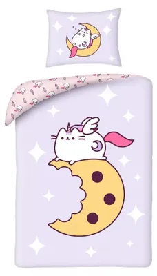 Produktbild von Pusheen Bettbezug eating cookie 140 x 200 cm Polyester