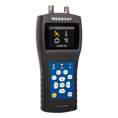 Produktbild von Megasat Satmessgerät HD 4 Combo V2 DVB-S/S2, DVB-T/T2 und DVB-C, Farbe:Schwarz