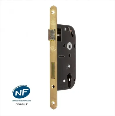 Image de Serrure encastrée BRICARD e NF, pour cylindre, axe 50 mm