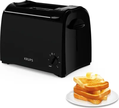 Image de KRUPS Grille-pain KH 1518 700 W noir