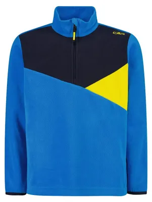 Immagine prodotto di CMP, felpa in pile per bambini, colore blu, taglia 140