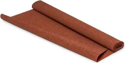 Obrázek produktu pro Role dekoračního krepového papíru pro řemeslníky, silná, hnědá, 50 cm/2 m