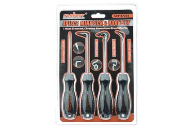 Obrázok produktu pre Háčky pro extrakci olejových těsnění a pružin SDY-97734 - Set 4ks - 6965061845332