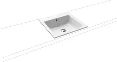 Produktbild von Kaldewei 900007183001 Einbauwaschtisch PURO Mod.3150, 460 x