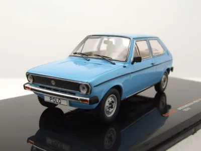 Produktbild von VW Polo 1 1975 hellblau Modellauto 1:43 ixo models