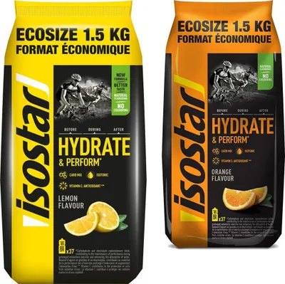 Produktbild von Isostar HYDRATE PERFORM 1,5kg ORANGE