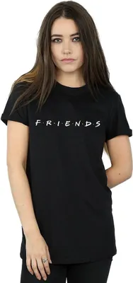 Produktbild von Friends - T-Shirt für Damen BI497 (3XL) (Schwarz)