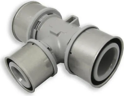 Produktbild von ROTH WERKE Roth, T-Stück, im Abgang reduziert, 50x40x50 mm, PPSU, 1 Stk.