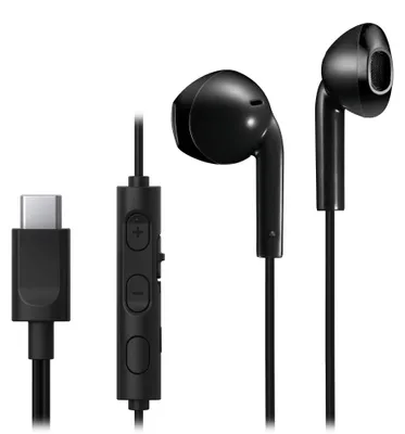 Produktbild von JVC HA-FR17UC, Kabelgebunden, Anrufe/Musik, 16,6 g, Kopfhörer, Schwarz