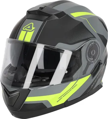 Immagine prodotto di Casco modulare ACERBIS Serel 22.06 nero grigio giallo opaco taglia XS