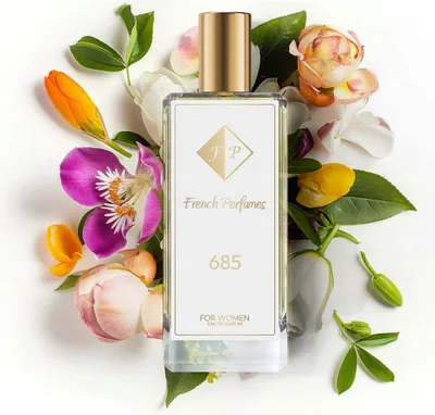 Produktbild von FP French Perfumes | Damenparfüm Nr. 685 – Nomadeee – 60 ml – 20 % Parfümöl | Chypre-Blumiger Duft – Elegant, Natürlich & Langanhaltend