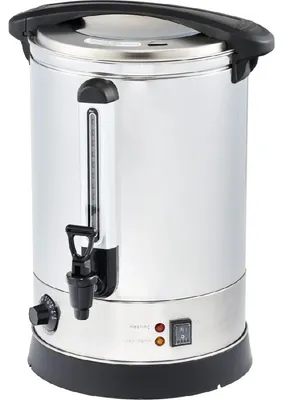 Immagine prodotto di Erogatore professionale di acqua calda da 10 litri - Per vin brulé e tè, con termostato 30°-110°C