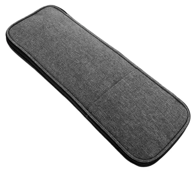 Produktbild von Oxford Stoff Stricknadeltasche mit Innenteiler für Häkelnadeln und Strickzubehör
