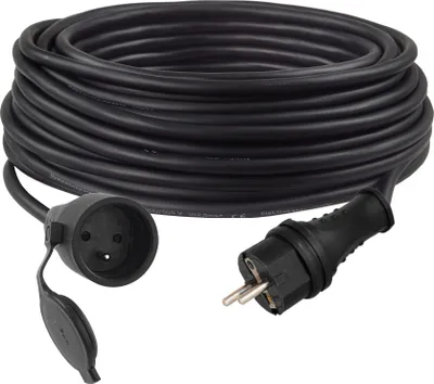 Produktbild von 35m Verlängerungskabel Gummikabel IP44 Verlangerung 3x2,5 Stromkabel Stecker Schuko Kupplung