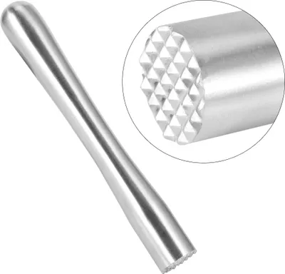 Produktbild von Haushalts-Edelstahl-Eiszerkleinerungsstab, Cocktail-Misch-Stößel, Werkzeuge, Barzubehör, 22,5 cm
