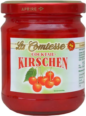 Zdjęcie produktu dla Czerwone wiśnie koktajlowe La Comtesse