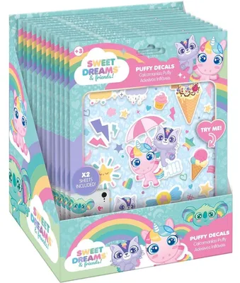 Obrázek produktu pro Sada samolepek "Sweet Dreams" - DĚTSKÉ LICENCE - (Zboží / Různé produkty)