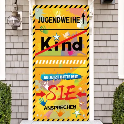Türbanner Hingabe der Jugend, Stoff, 185 x 90 cm