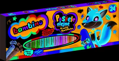 Produktbild von KIK KX5481 BAMBINO Ölpastelle, 24 Stück