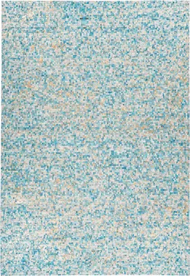 Produktbild von Finish 100 Türkis / Gold 80cm x 150cm