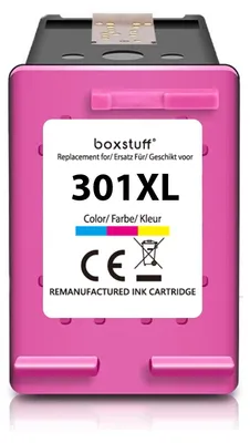 Produktbild von Boxstuff Druckerpatronen 301XL – Kompatibel mit HP Deskjet, Envy und Officejet –Farbe