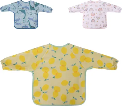 Zdjęcie produktu dla Baby Care liniak dziecicy 1026026, dugi rkaw z wzorem, samozaciskowy, wodoodporny, ty