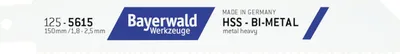 Produktbild von 5x Bayerwald Werkzeuge Säbelsägeblatt Länge 150 mm