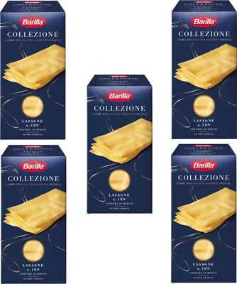 Immagine prodotto di Barilla Lasagne La Collezione pasta di grano duro 500g confezione da 5