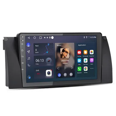 Immagine prodotto di Autoradio Android da 9 pollici con 64 GB per BMW X5 E53 (1999-2006) con CarPlay, navigazione Android Auto e Bluetooth