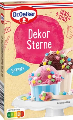 Zdjęcie produktu dla Oetker decor stars 0,06 kg