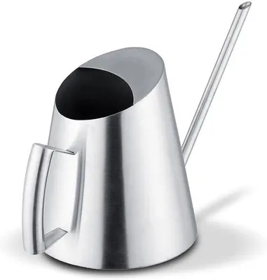 Image de Gartenkraftspender 390 ml - Arrosoir en acier inoxydable pour les plantes d'intérieur et d'extérieur.
