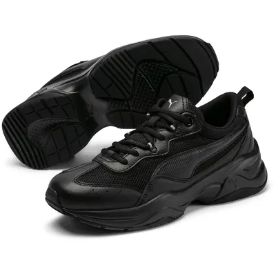 Produktbild von PUMA Cilia Damen Sneaker puma black/puma silver/peach bud 38.5
