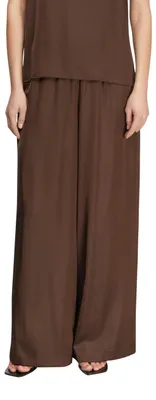 Produktbild von Comma Damen Pants 2179708 8943 Dunkelbraun 46 / REG