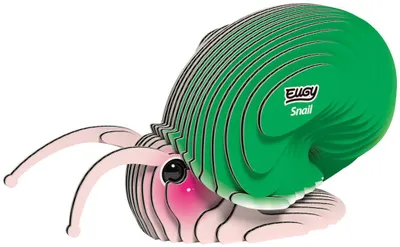 Produktbild von EUGY EUGY 3D Puzzel - Slak