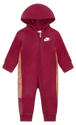 Productafbeelding van Nike - Babyoverall, met capuchon, polyester-katoenmix, model GT31559 (18 maanden) (rood)
