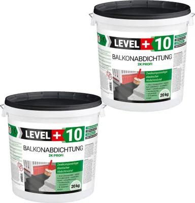 Zdjęcie produktu dla Zaprawa uszczelniająca Level+ BALKONABDICHTUNG 2K L+10 - 40 kg