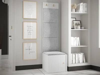 Immagine prodotto di Parete per corridoio LURDES 4 - bianco / grigio