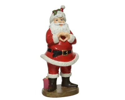 Imagen del producto de Figura navideña, Papá Noel, 7,8 x 10 x 21 cm, decorativa