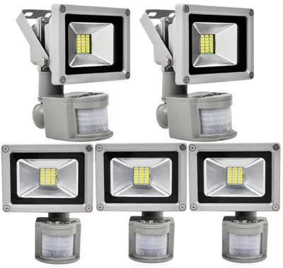 Produktbild von Greenmigo 5pcs 20W LED Strahler Fluter Kaltweiß mit Bewegungsmelder