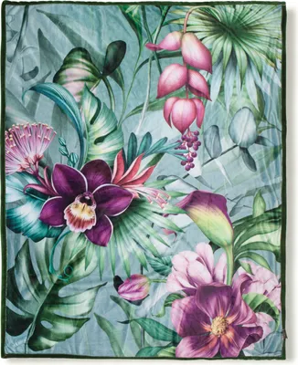 Produktbild von Plaid Descanso 130x160 cm - flowers