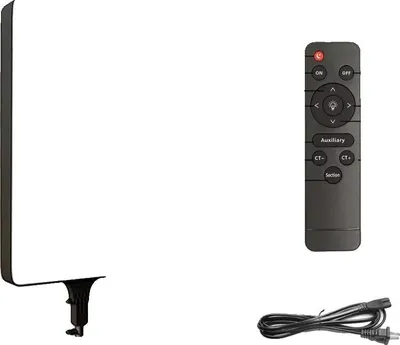 Obrázek produktu pro LED video světlo, dvoubarevná teplota, nastavitelná jasnost, velká plochá lampa