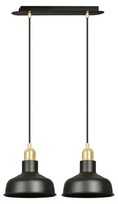 Obrázok produktu pre Závesná lampa IBOR z matnej čiernej ocele